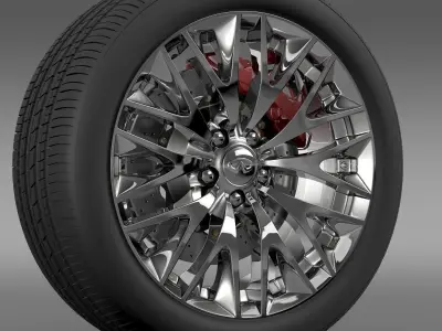 Infinity Ml wheel 3D model
