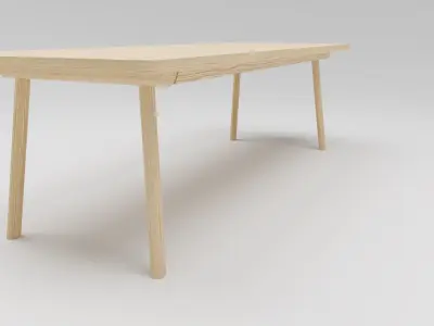 Table Taro Model 6111 Free 3D model