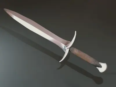 Pack for a warrior spartan viring set Low-poly 3D model