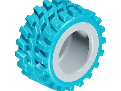 Toddler Tyre Toy 3D model