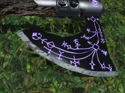 axe leviathan generic Low-poly 3D model