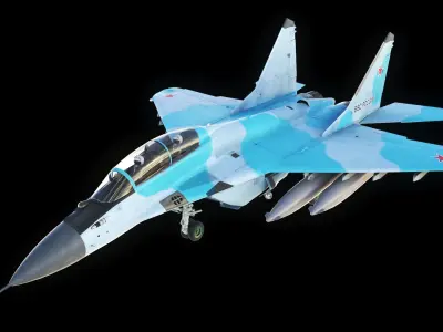 Mig-35 29 KUB Low-poly 3D model