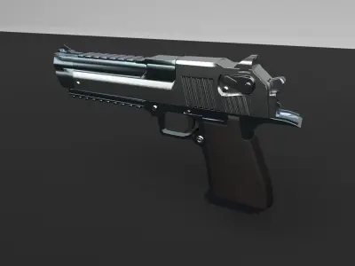 Modern weapon small set 3D model