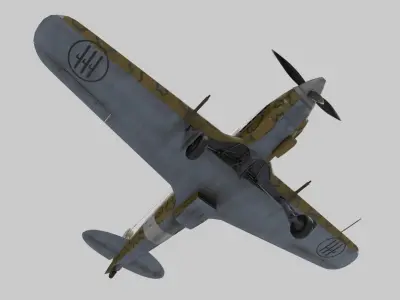 Macchi 205 3D model