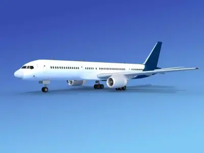 Boeing 757-200 Corporate 5 3D model