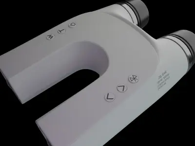 Telescope binoculars 3D model