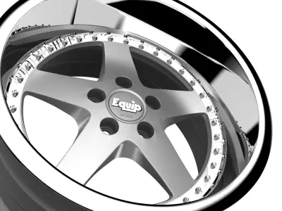 Work Equip 05 Wheel 3D model