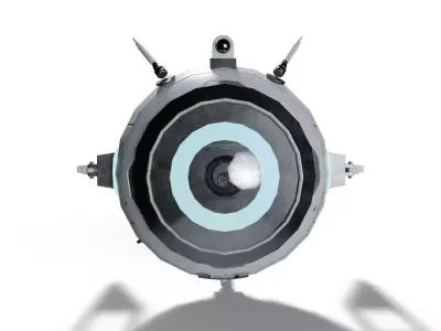Sci-Fi Drone Camera 3D model