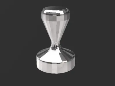 Professional espresso coffee tamper set 3D print model