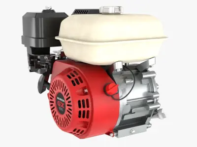 Gasoline Engine 3D model