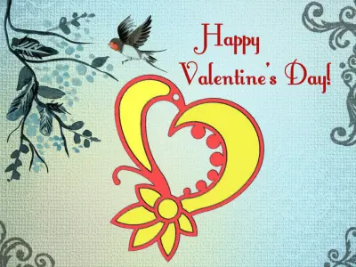 Quilling heart Free 3D print model