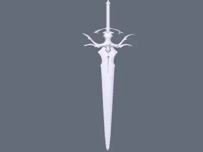 Sword of Elysium Low-poly 3D model