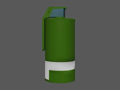 Smoke grenade Free 3D model