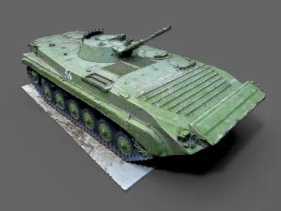 3d scan BMP-1P 3D model