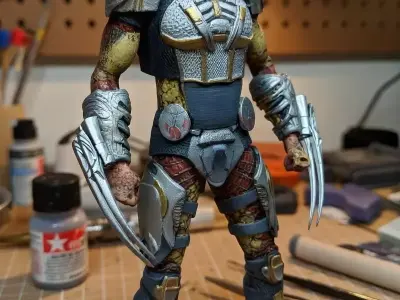 Fugitive Predator from The Predator 2018 3D print model