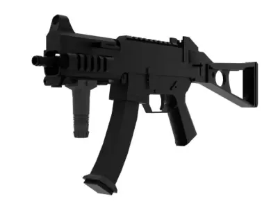 UMP 9mm 3D model
