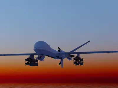 mq-9 reaper  3D model