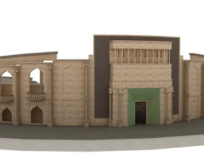 Katara Amphitheater Doha 3D model