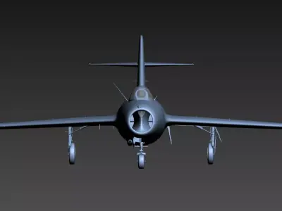 MiG-15 3D model