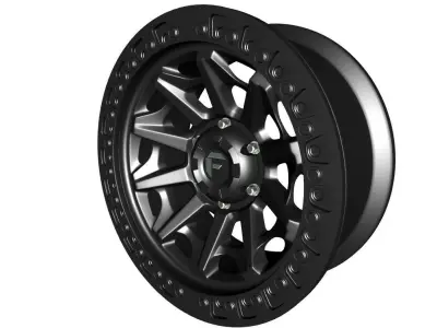 Wheel Fuel Off Road COVERT Model D694 Low-poly 3D model