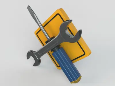 Repairs Pictagram 3D model