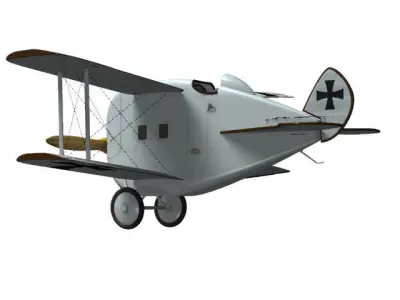 DFW T28 Floh 3D model