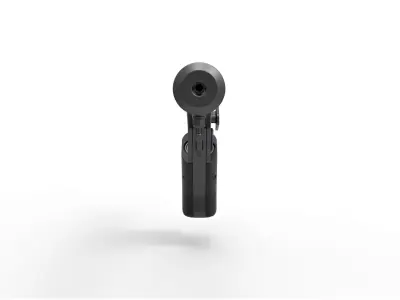 Flame pistol from the movie Logans Run 1976 3D model