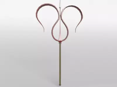 Lowpoly Sword 017 Low-poly 3D model