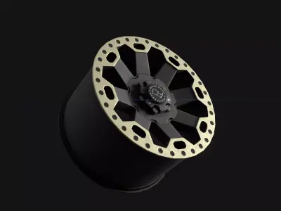 Car Rim Free low-poly 3D model
