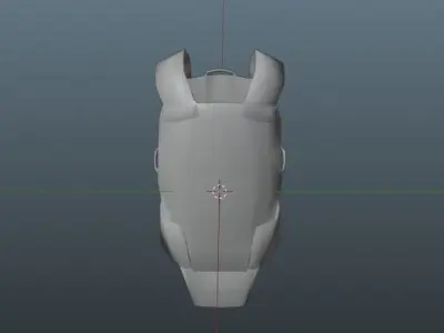 Ballistic Vest Free low-poly 3D model