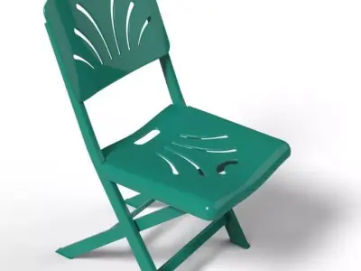 Chair folding 3D model purchase