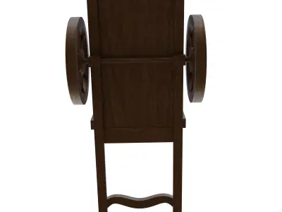 Garden Cart Low-poly 3D model purchase