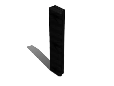 Trilho Picatinny 9 Keymod Rail 3D model