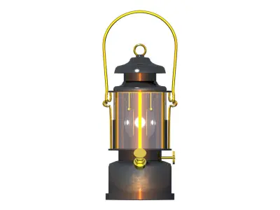 lantern Free 3D model shop