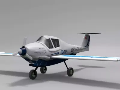 diamond eda40 Low-poly 3D model