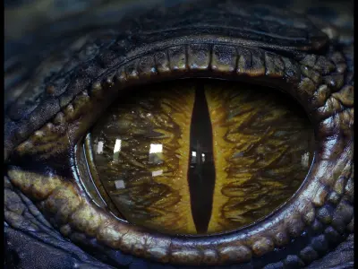 Creature Eyes Vol 09 - PBR Low-poly 3D model