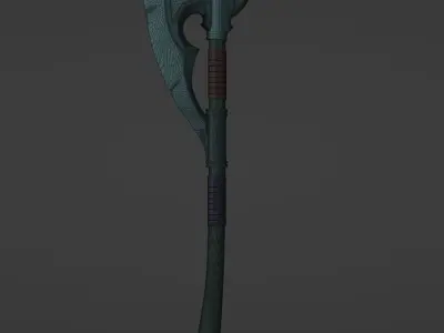 Heavy Axe 3D model