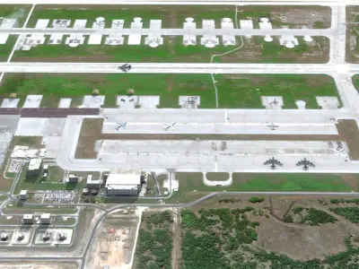 Anderson Airbase Guam 3D model