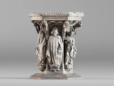 001591 Well of the Prophets 3D model