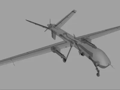 General Atomics MQ 9 Predator Reaper 3D model