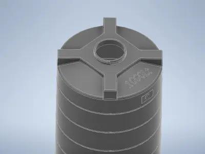 Water tank 1000Lt 3D model