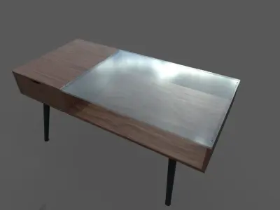 Coffee Table Free 3D model 18