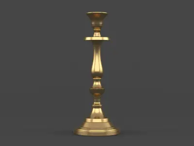 Candle Holder Free 3D model