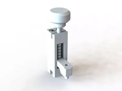 Indexador por Parafuso Localizador Locator Screw Indexer 3D model