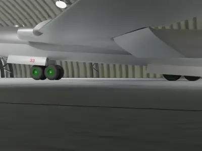 Myasishchev 3M Molot Bison-B 3D model