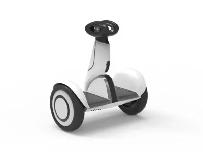 Ninebot S Plus Low-poly 3D model