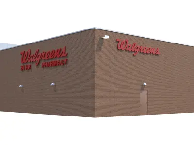 Retail-018 Walgreens 3D model