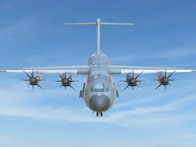 Aircraft A400 MODEL 3D model