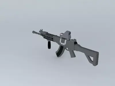 QBZ03 CUSTOM Free 3D model