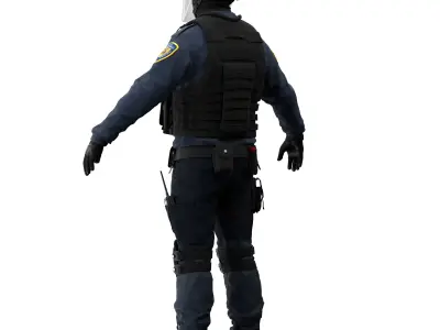 Police Swat 3D model